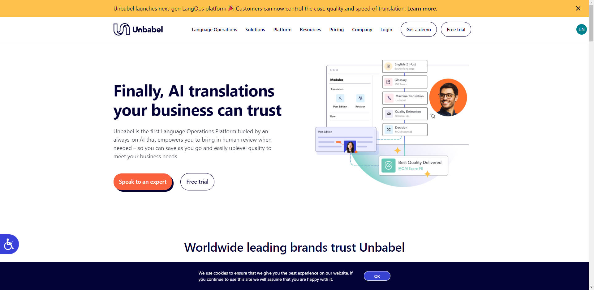 Unbabel gallery image