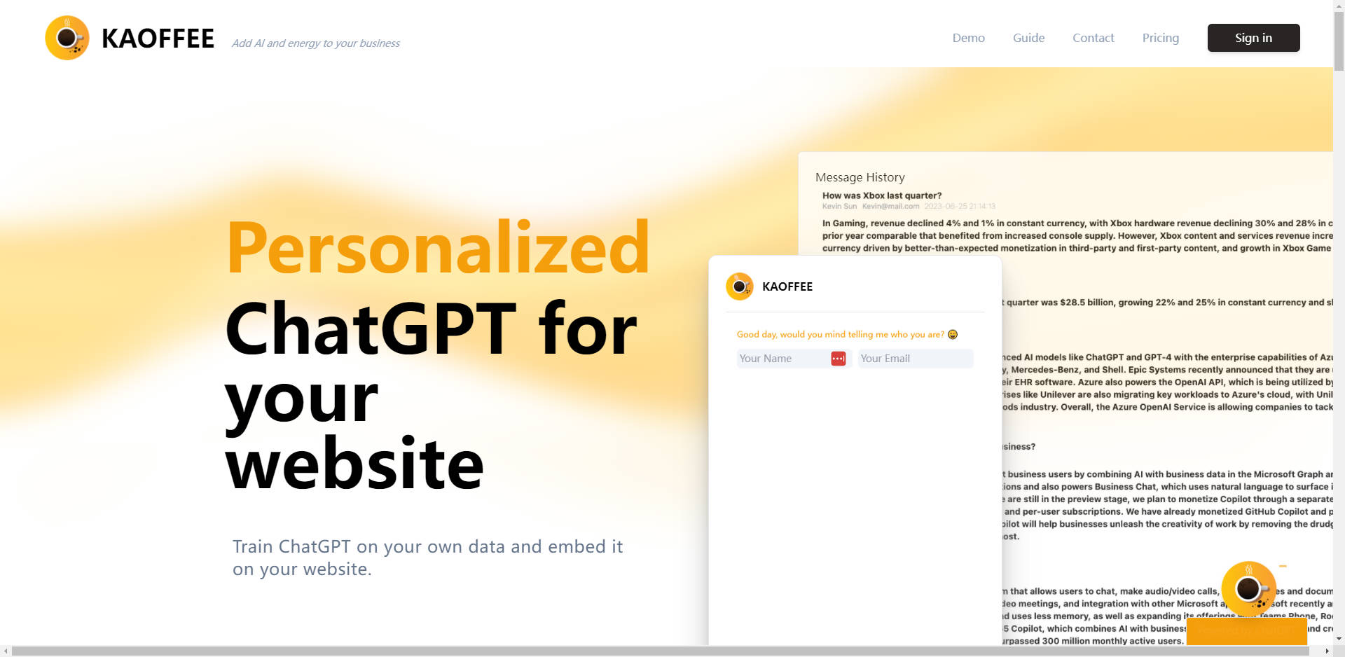 Kaoffee gallery image