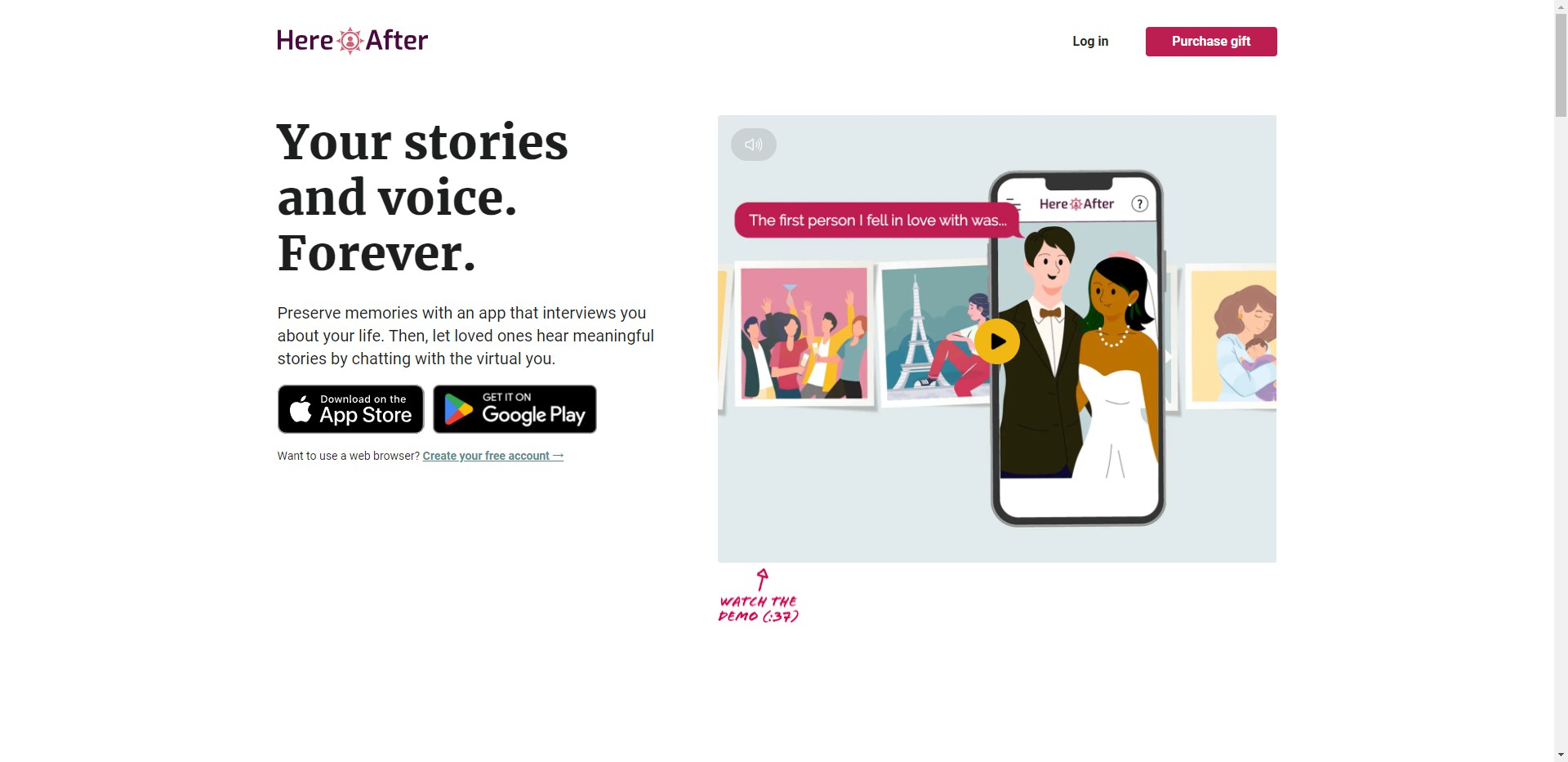 HereAfter AI gallery image