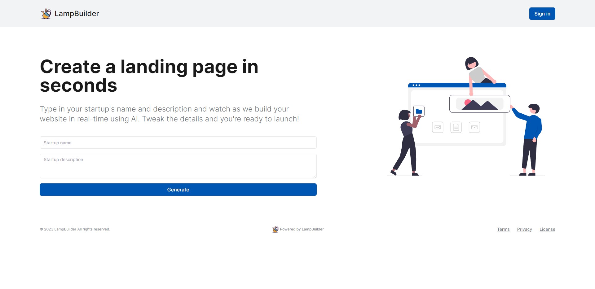 LampBuilder gallery image