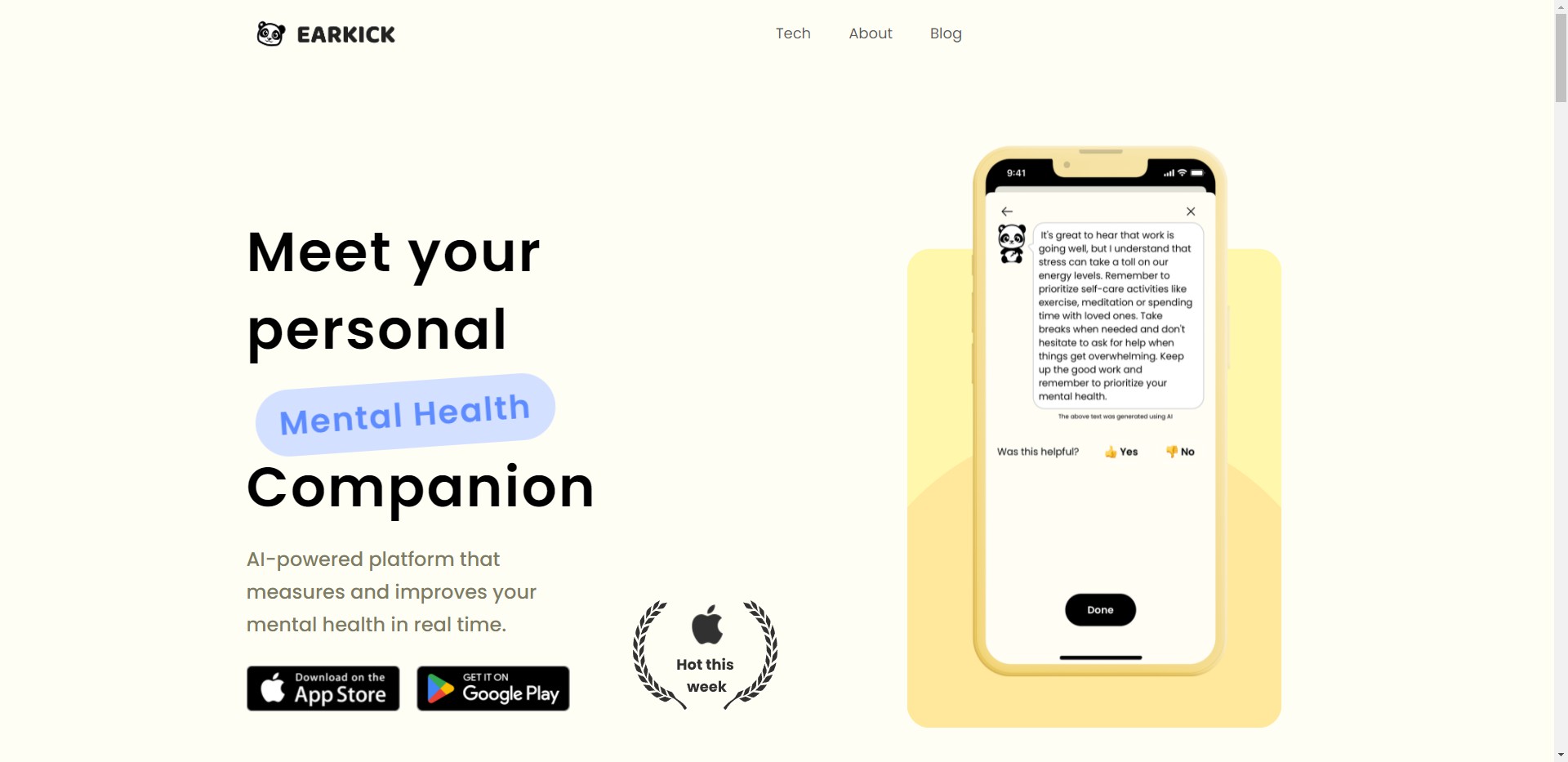 Earkick gallery image