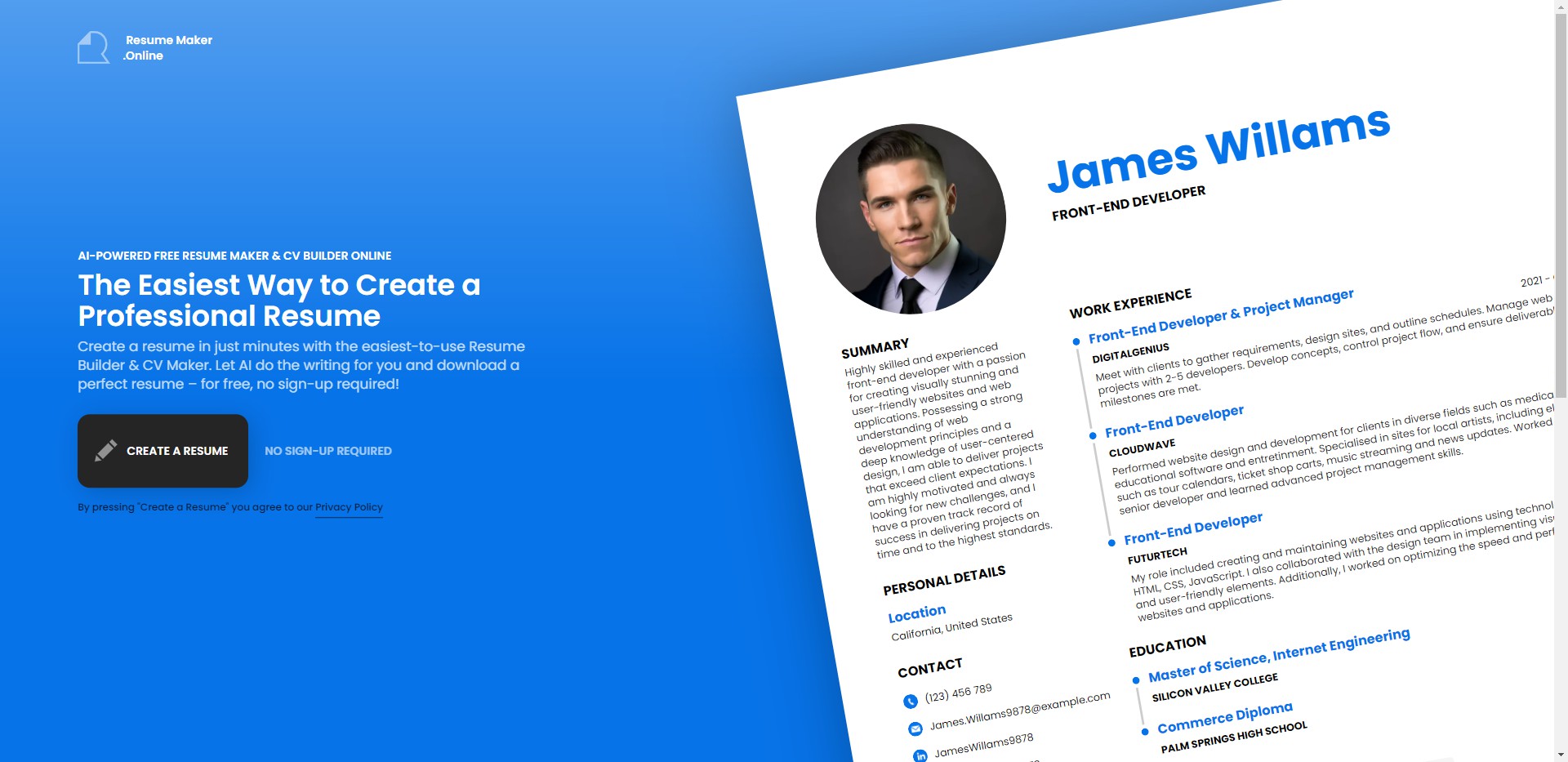 ResumeMaker gallery image