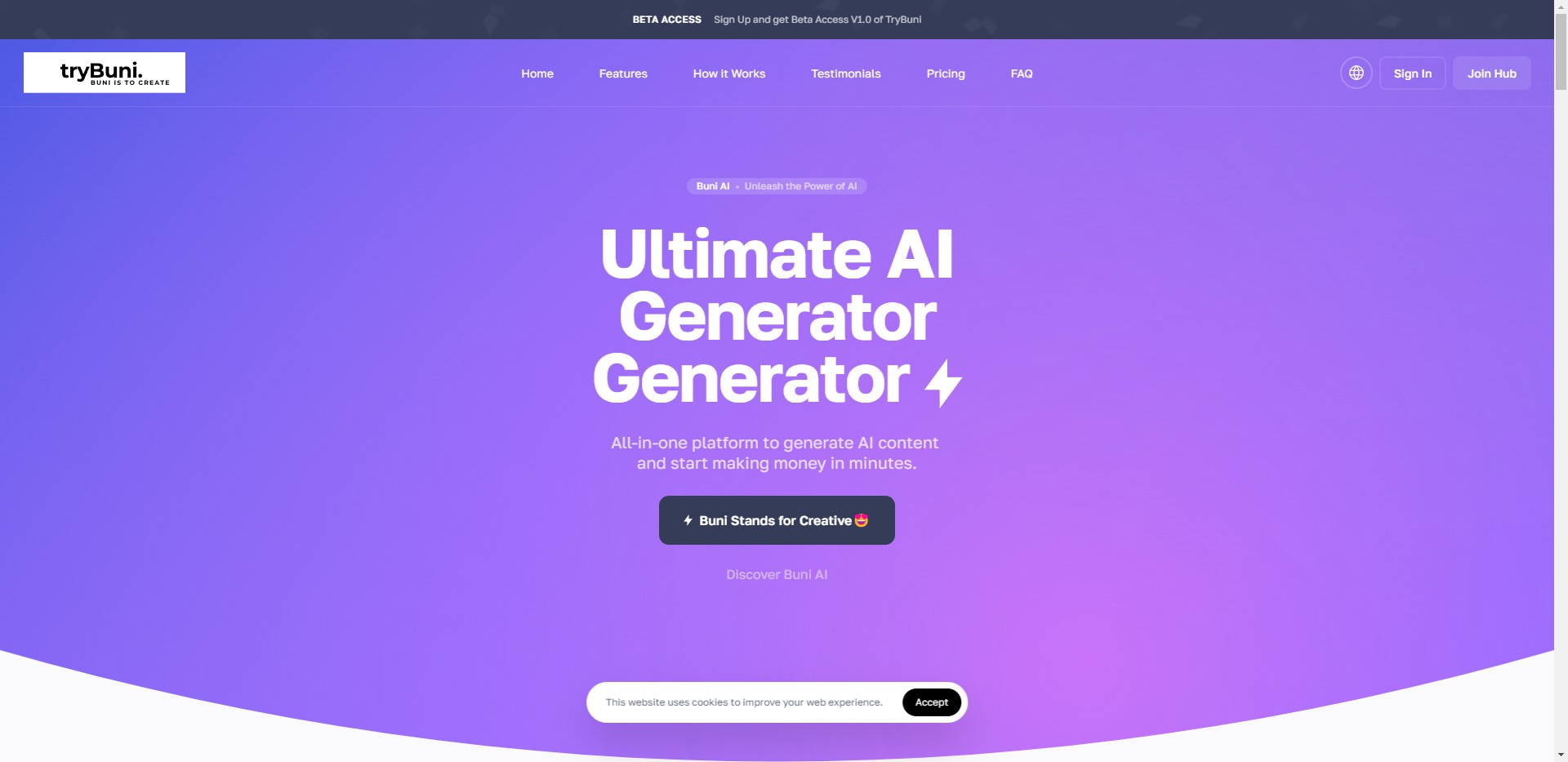 Buni AI gallery image