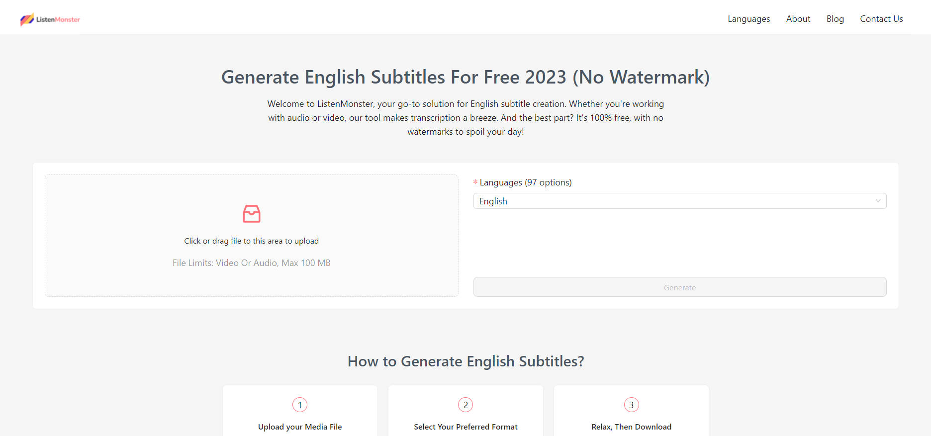 Listen Monster gallery image