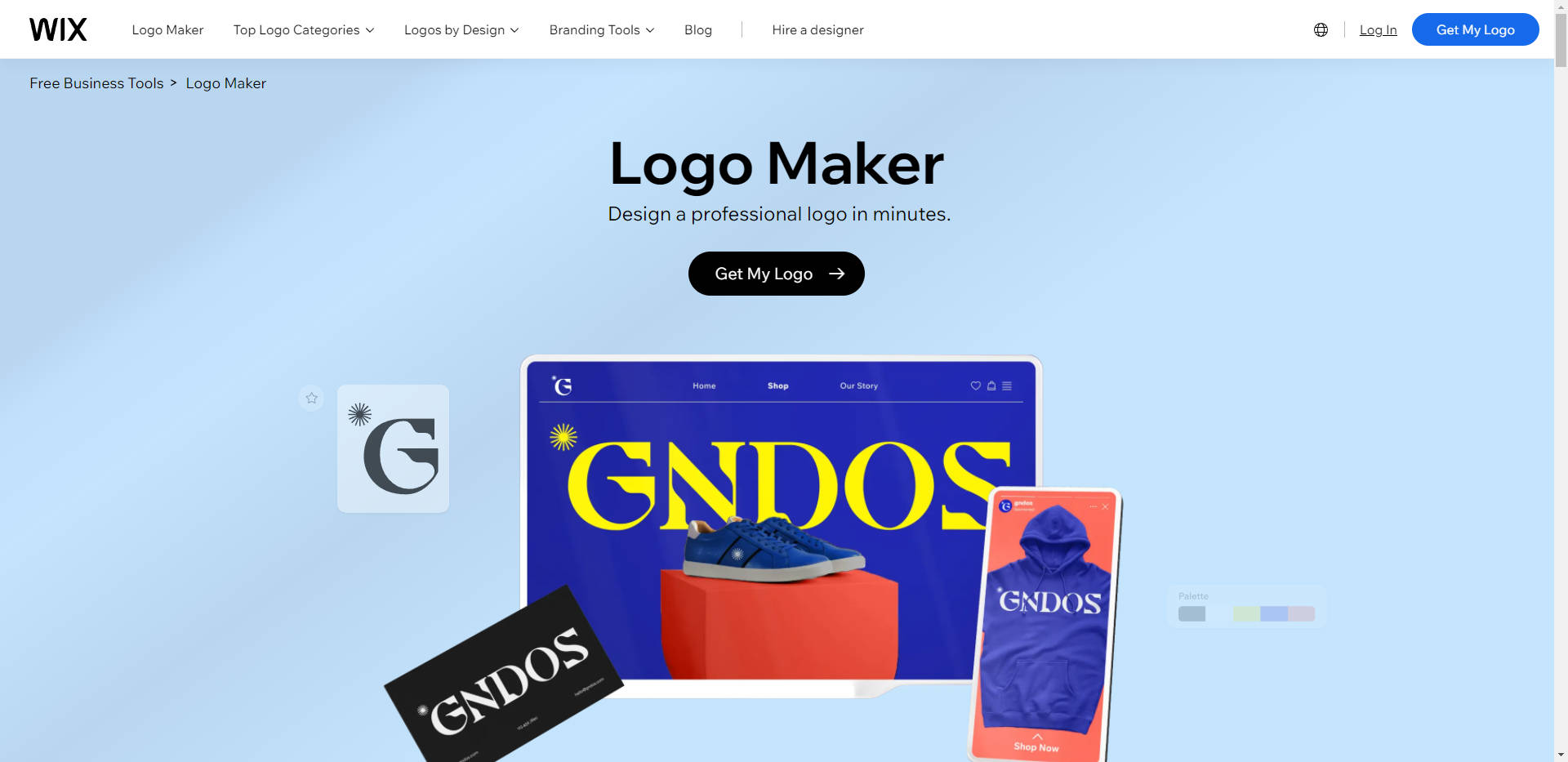 Wix Logo Maker gallery image