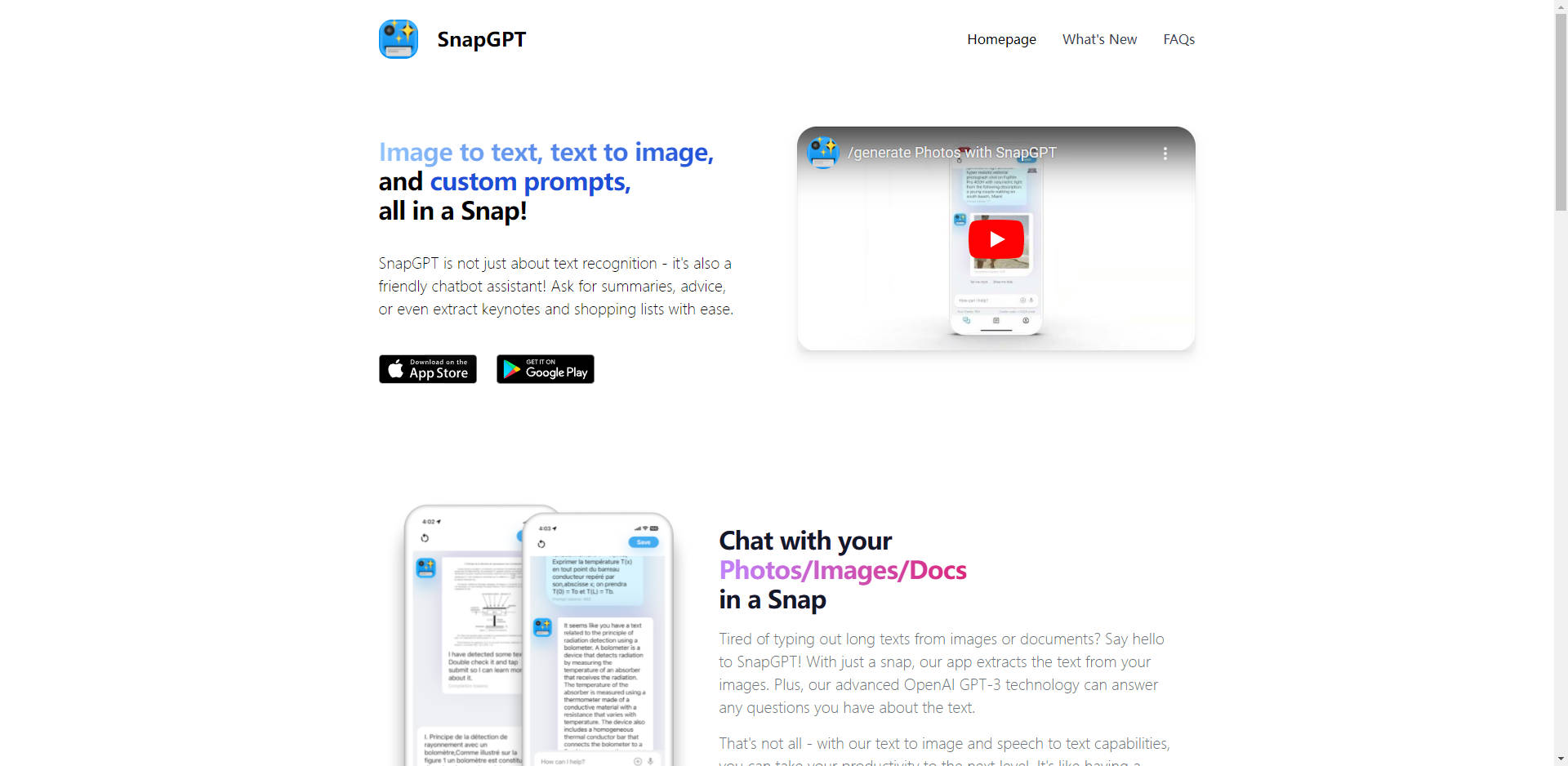 SnapGPT gallery image