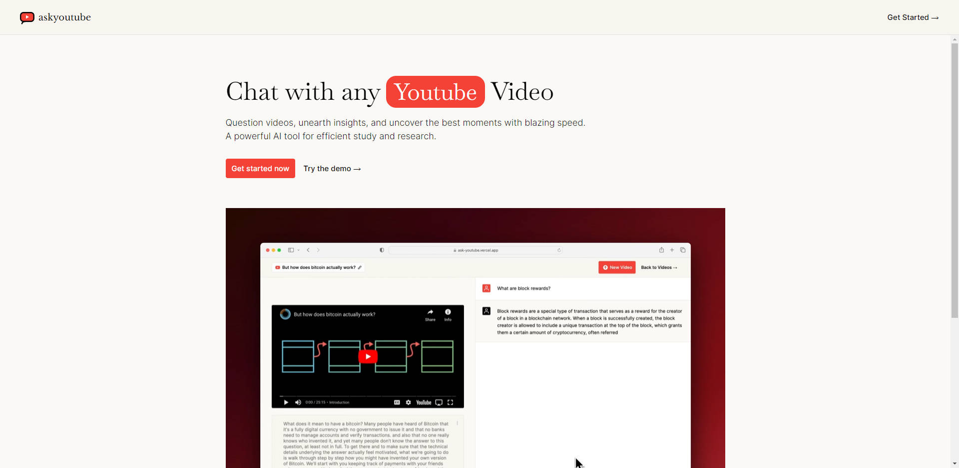 Ask Youtube gallery image