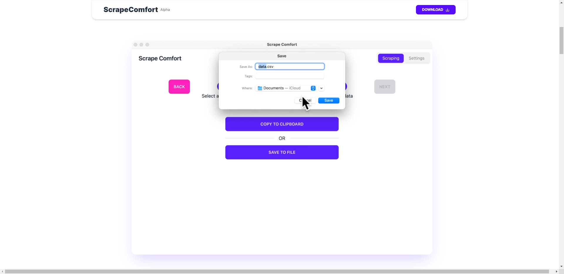 Scrape Comfort gallery image