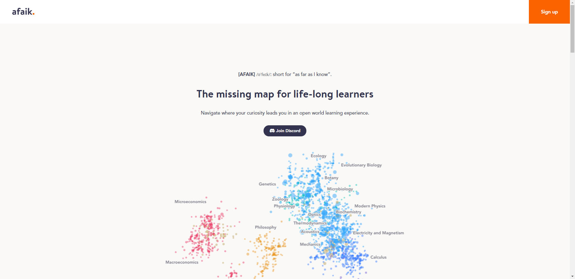 AFAIK.io gallery image