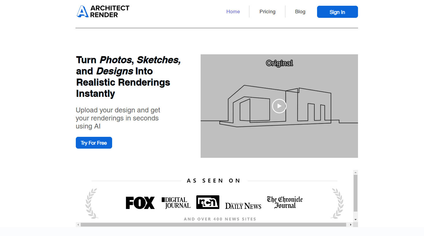 Architect Render gallery image