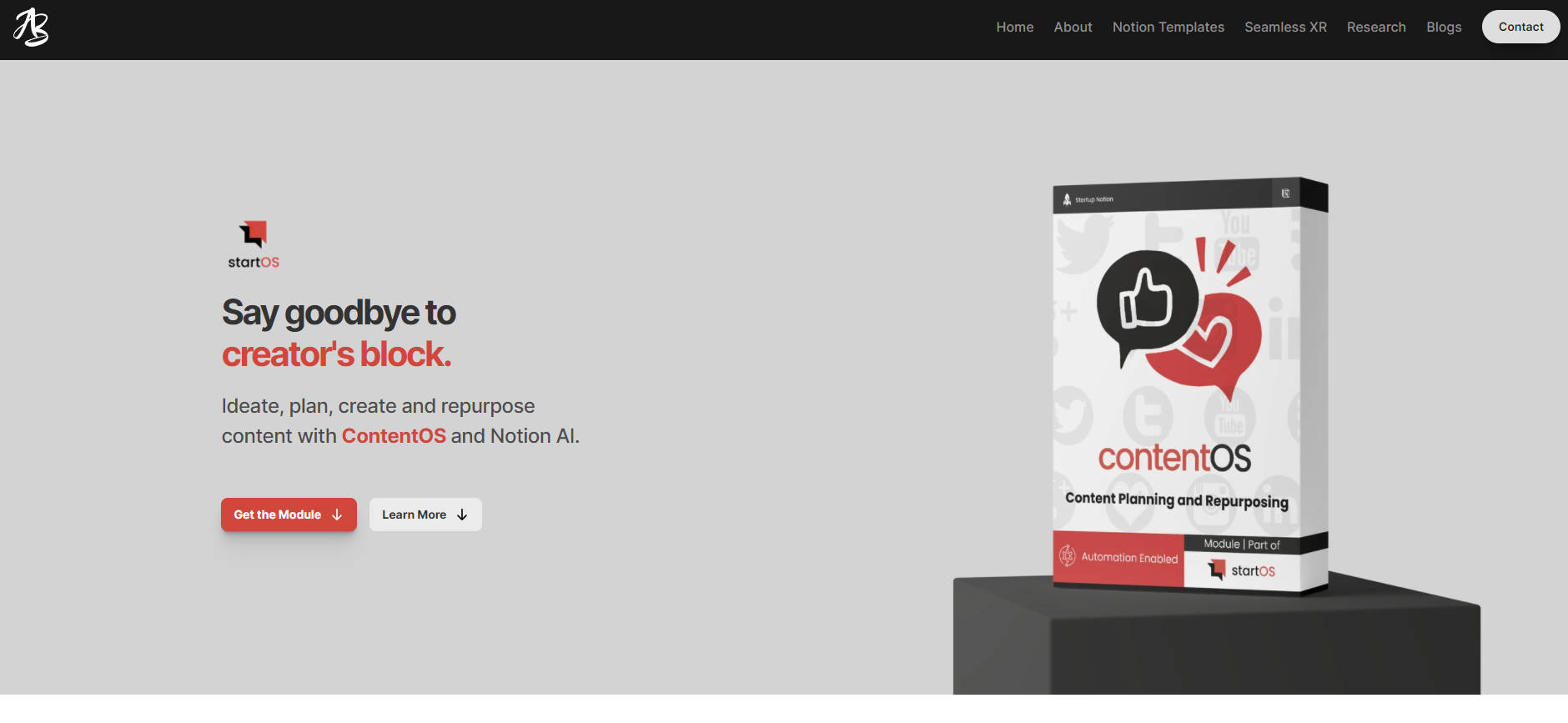 ContentOS with Notion AI gallery image