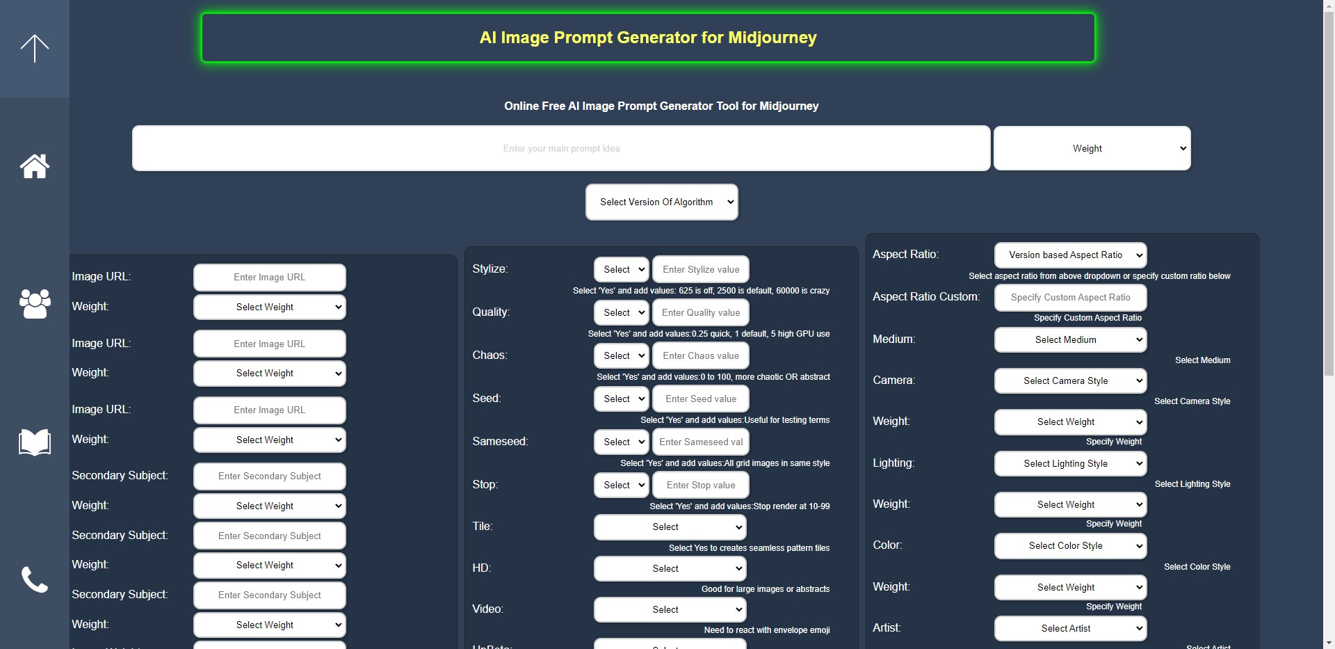 AI Image Prompt Generator gallery image