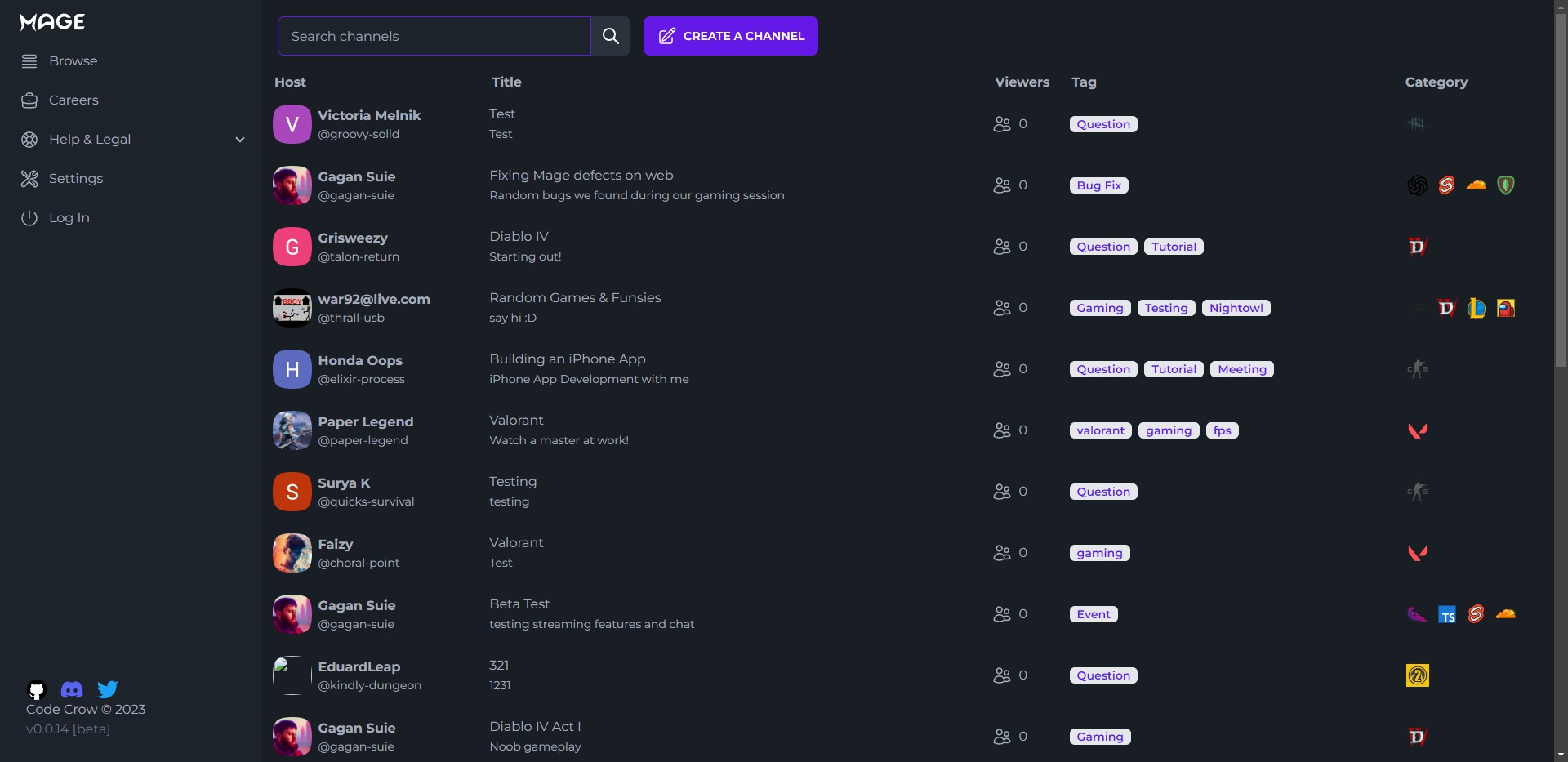 Mage.stream gallery image