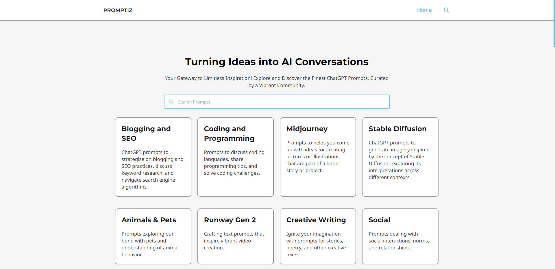 Promptiz gallery image