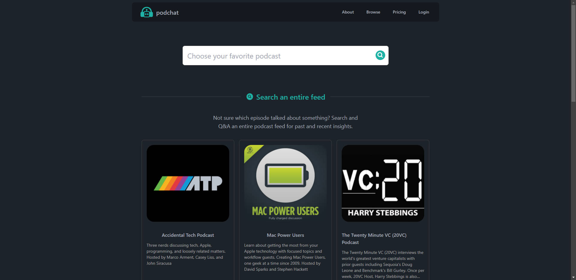 Podchat gallery image