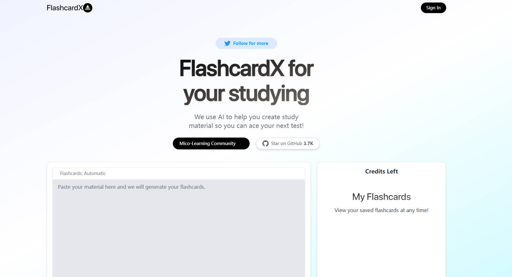 FlashcardX gallery image