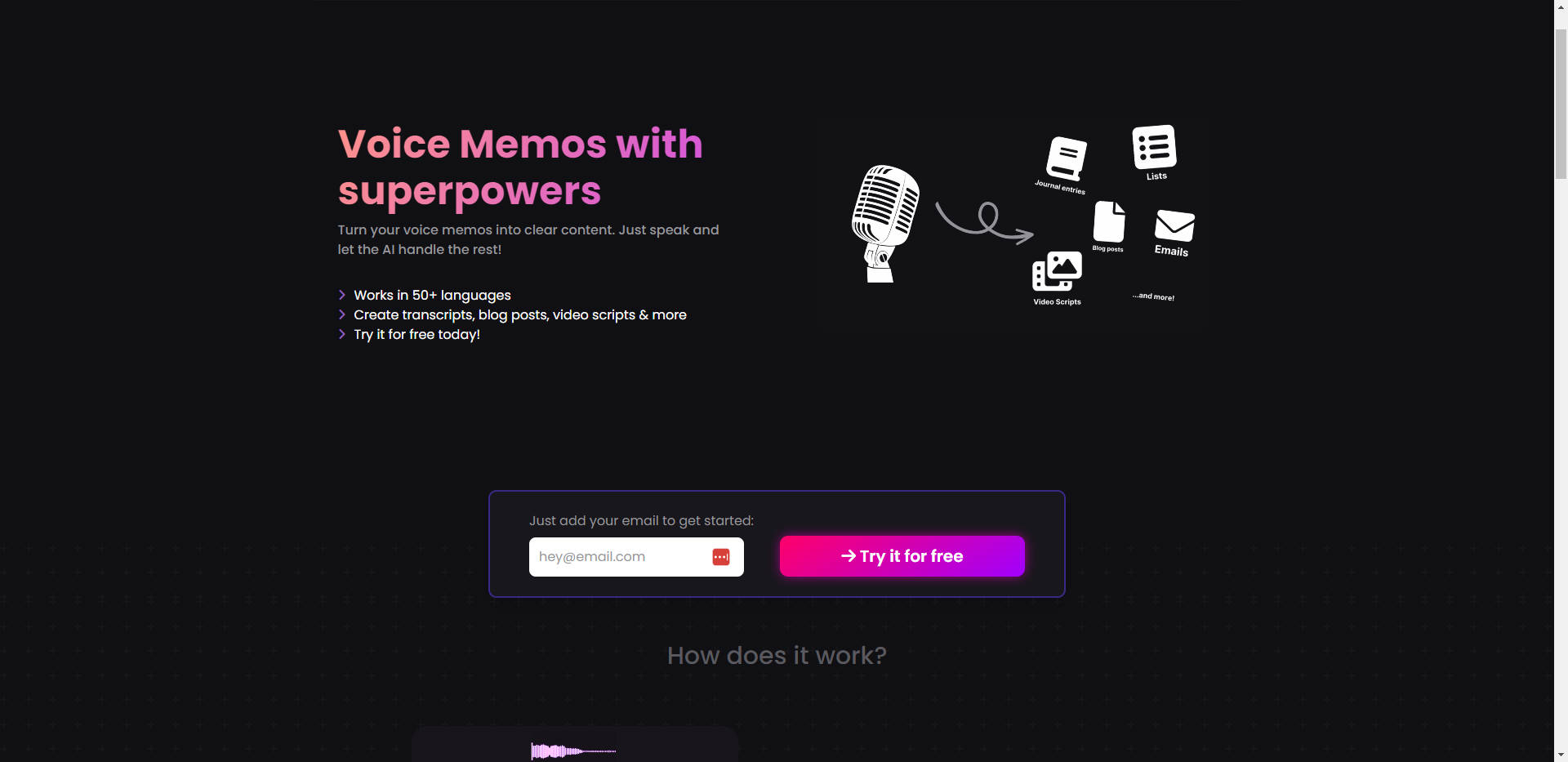 TalkNotes gallery image