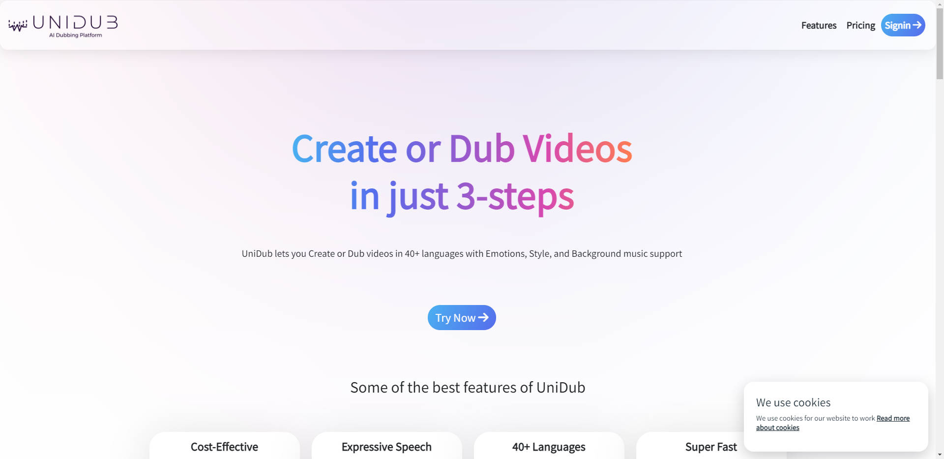 UniDub gallery image