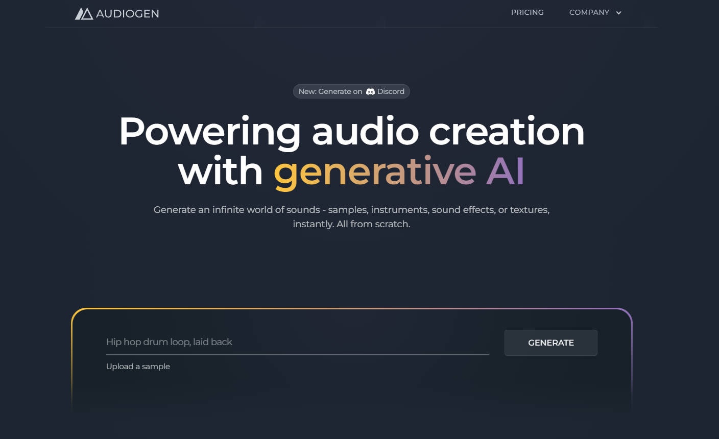 Audiogen gallery image