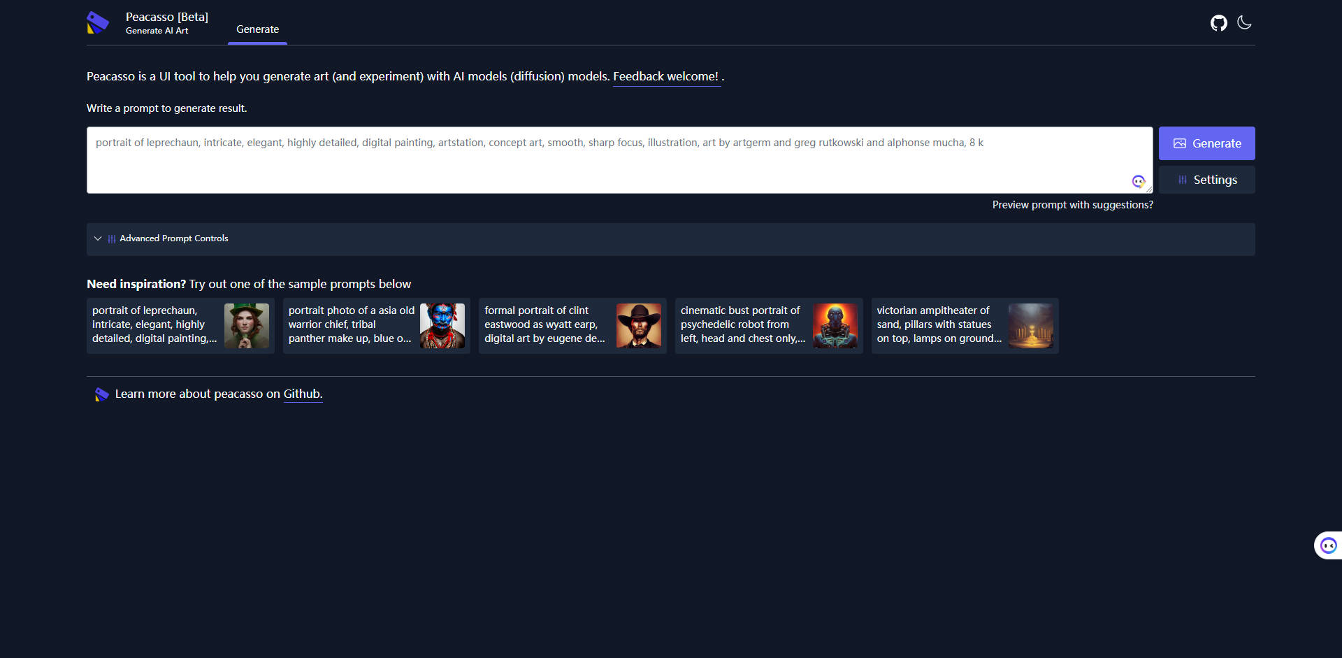 Peacasso gallery image