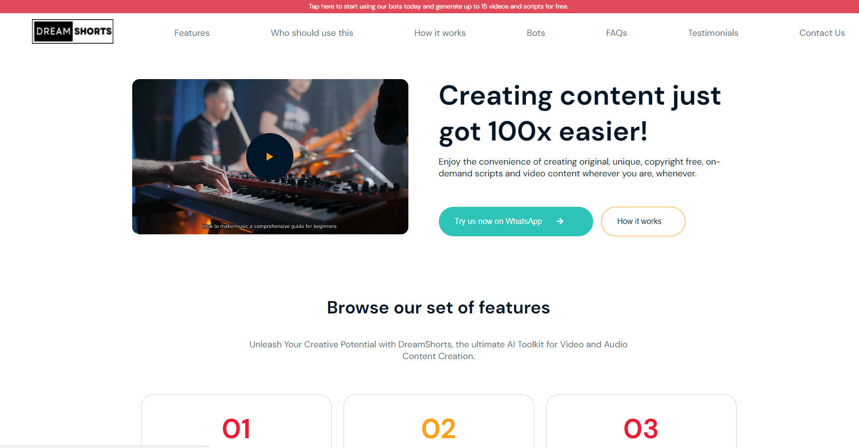 Dreamshorts gallery image