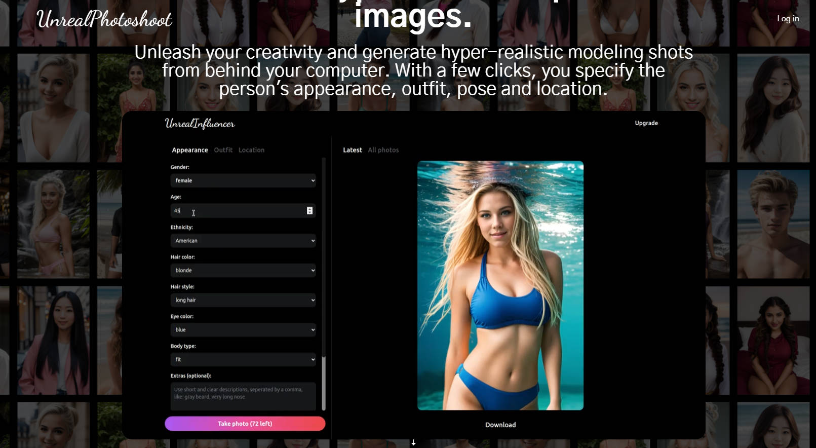 Unrealphotoshoot gallery image