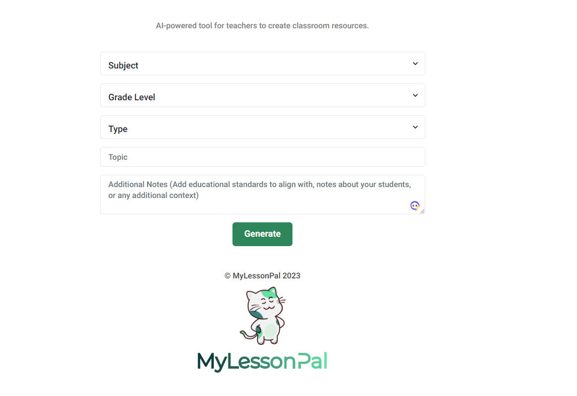 MyLessonPal gallery image
