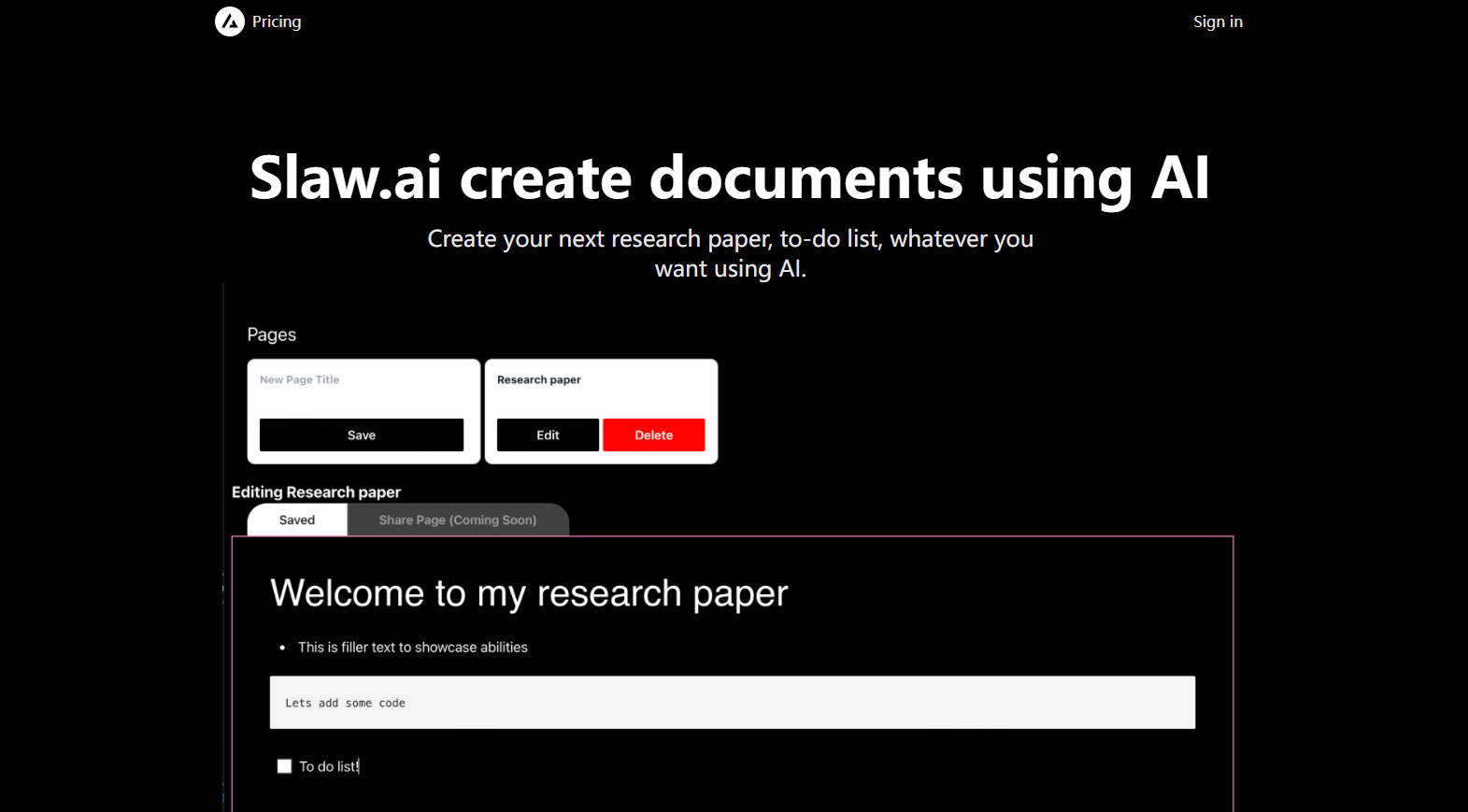 Slaw.ai gallery image