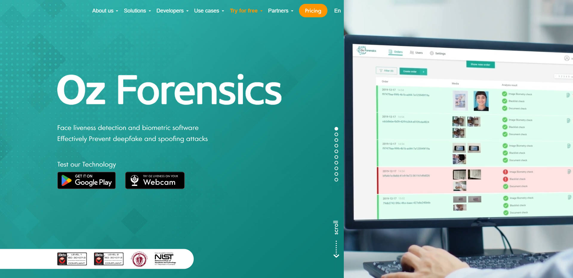 Oz Liveness gallery image