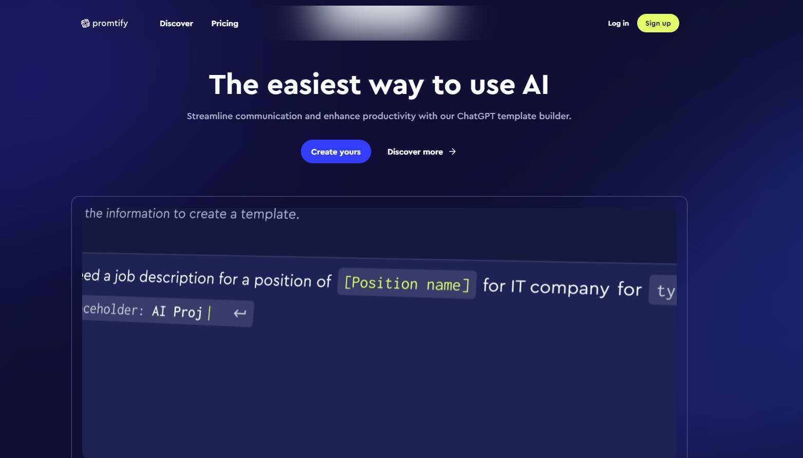 Promtify gallery image