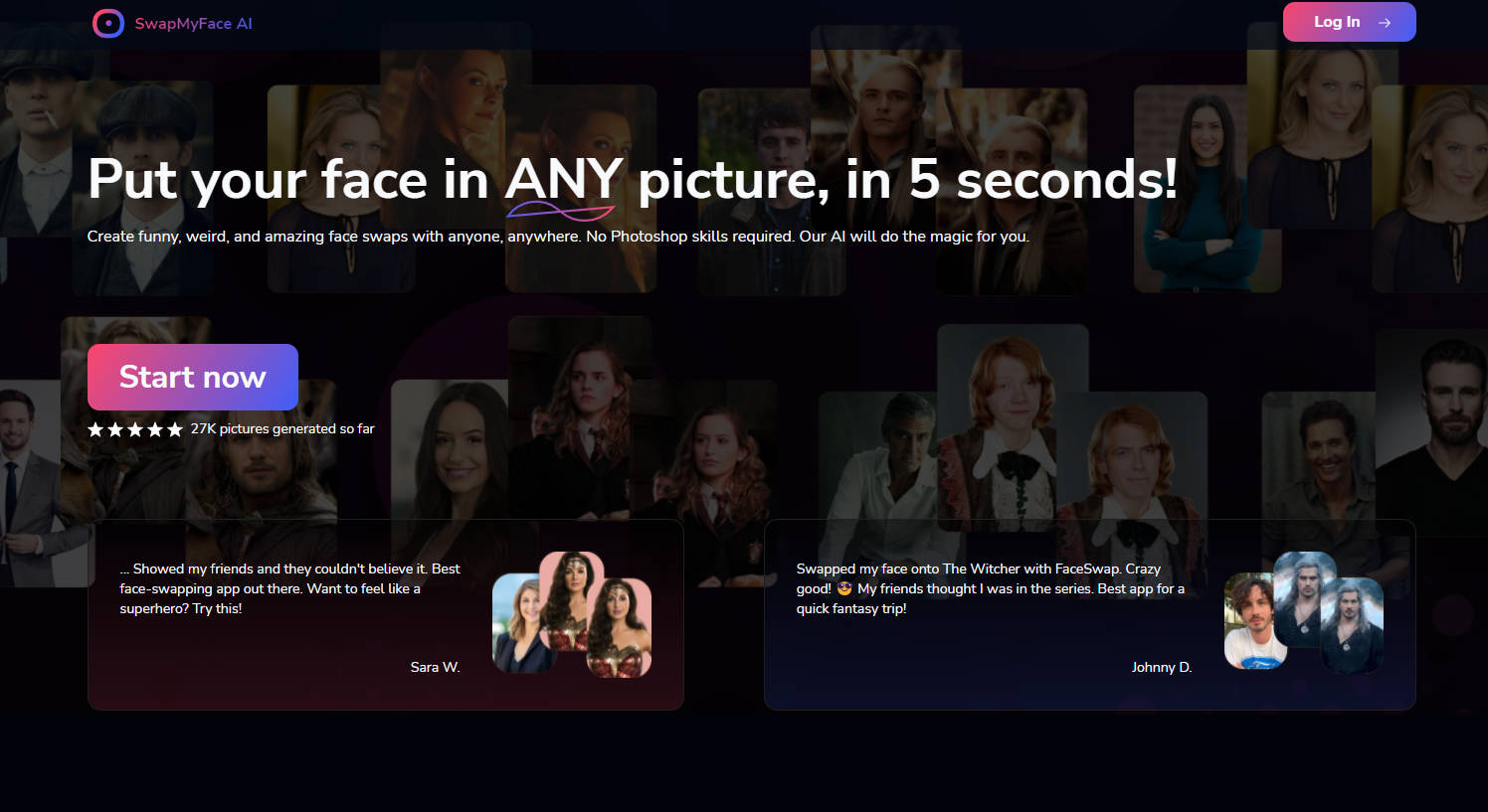 SwapMyFace gallery image