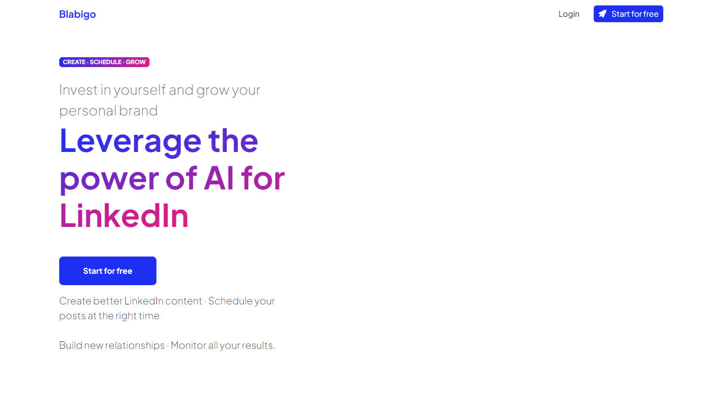 Blabigo AI gallery image