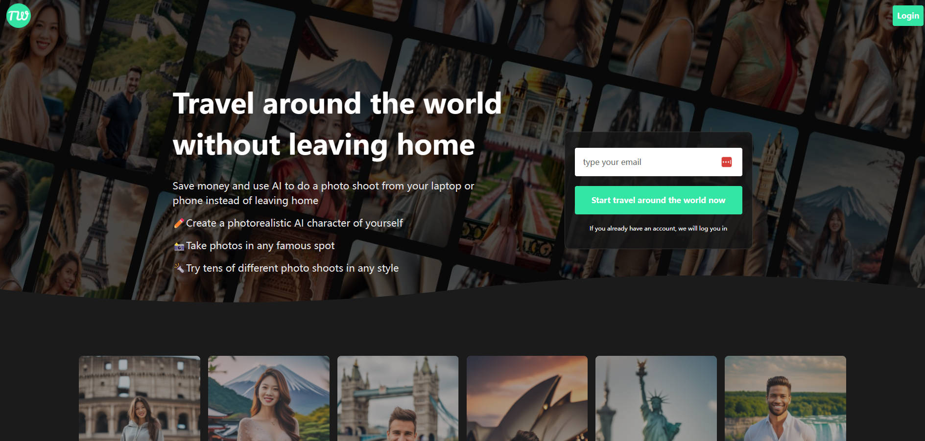 Travel around the world gallery image