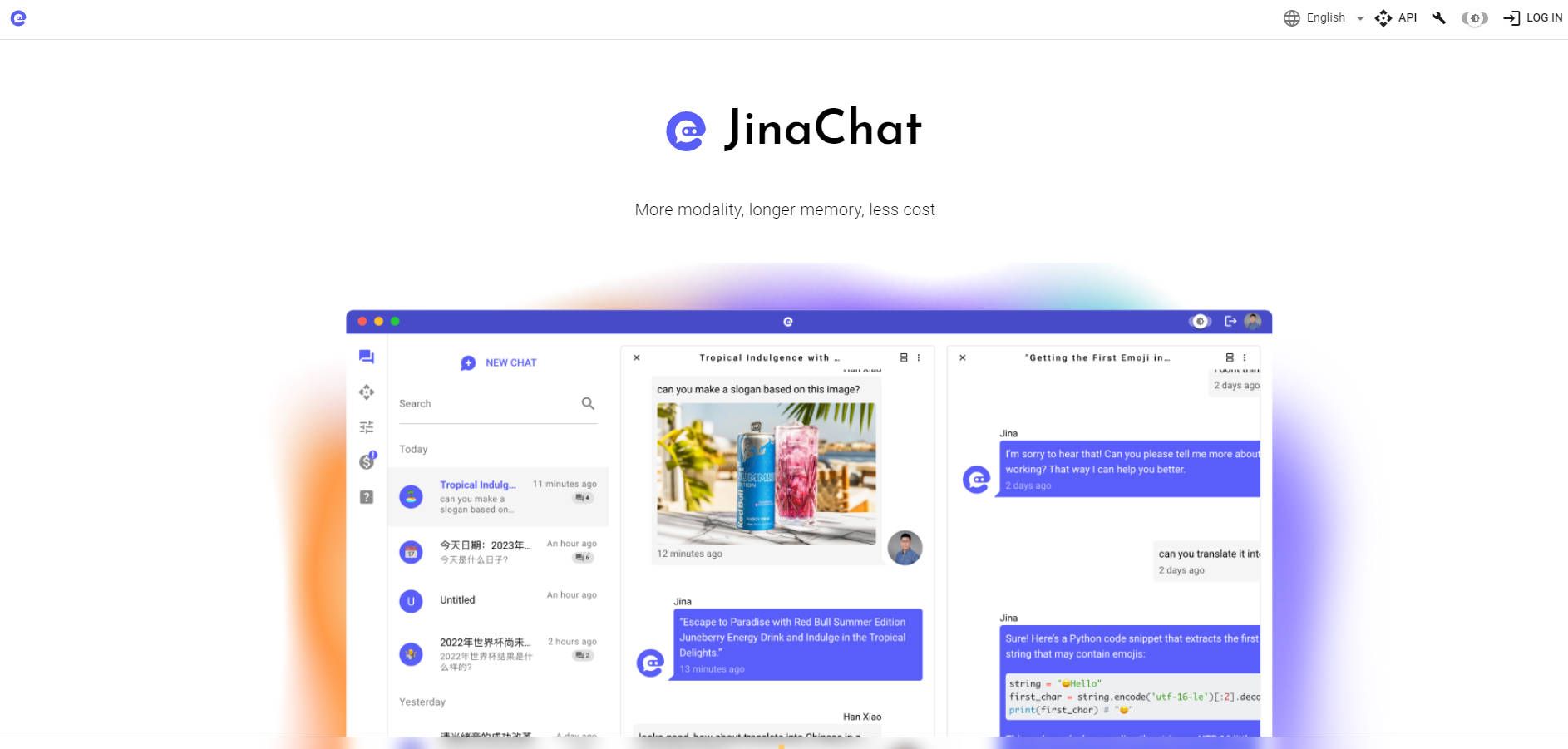 JinaChat gallery image