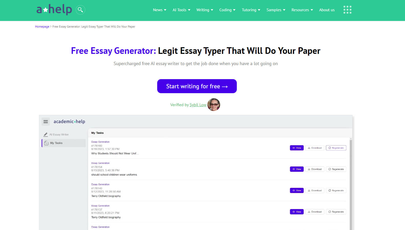 Essay Generator gallery image