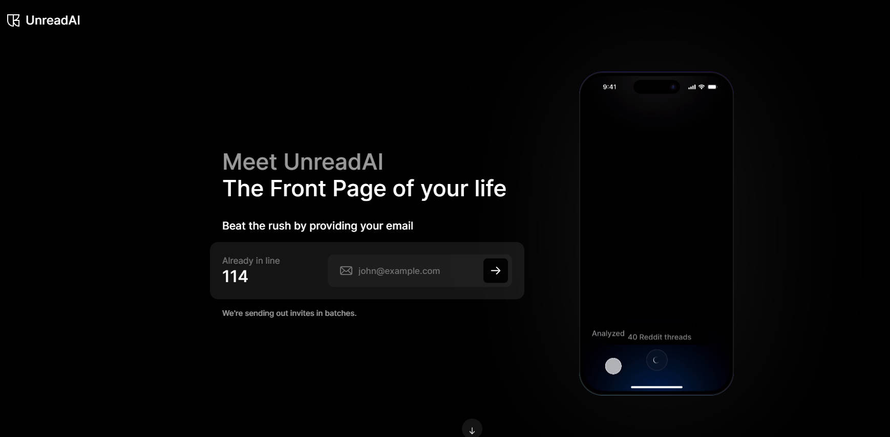 UnreadAI gallery image