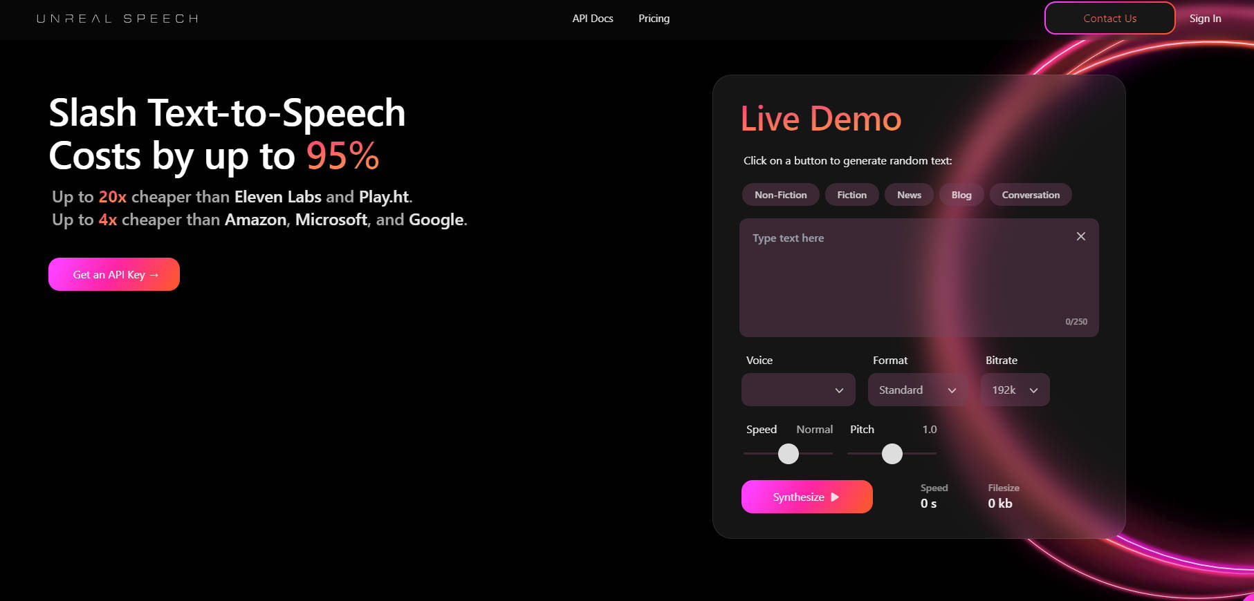Unreal Speech gallery image