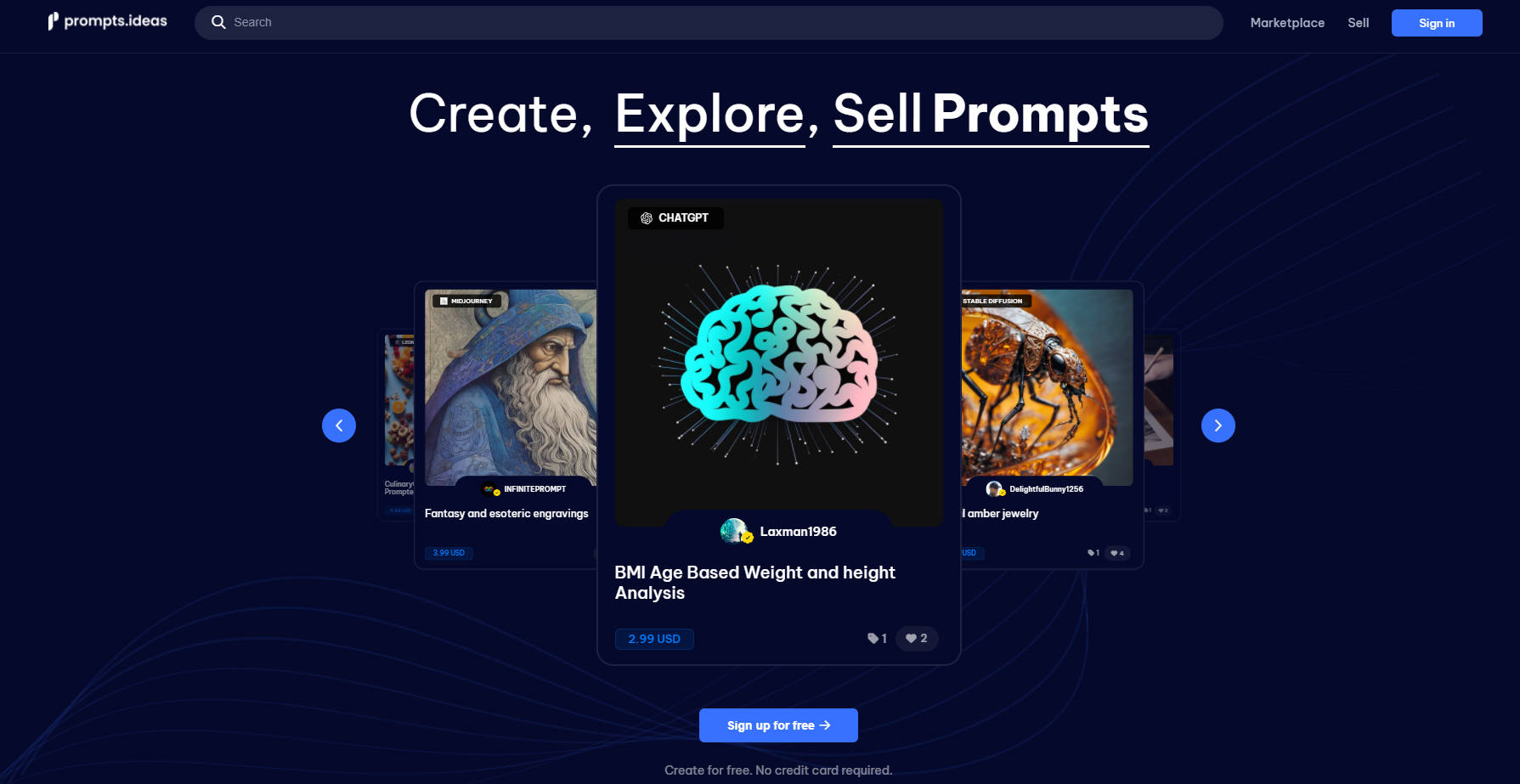 Promptsideas gallery image