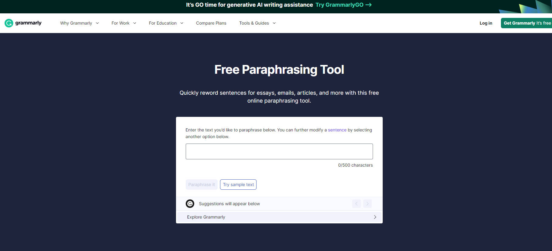 Free Paraphrasing Tool | Grammarly gallery image