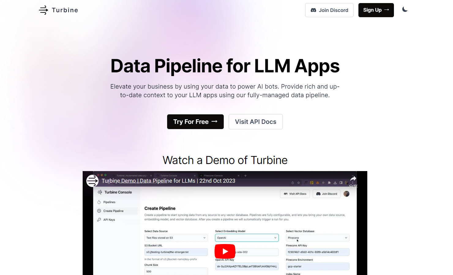 Turbine gallery image