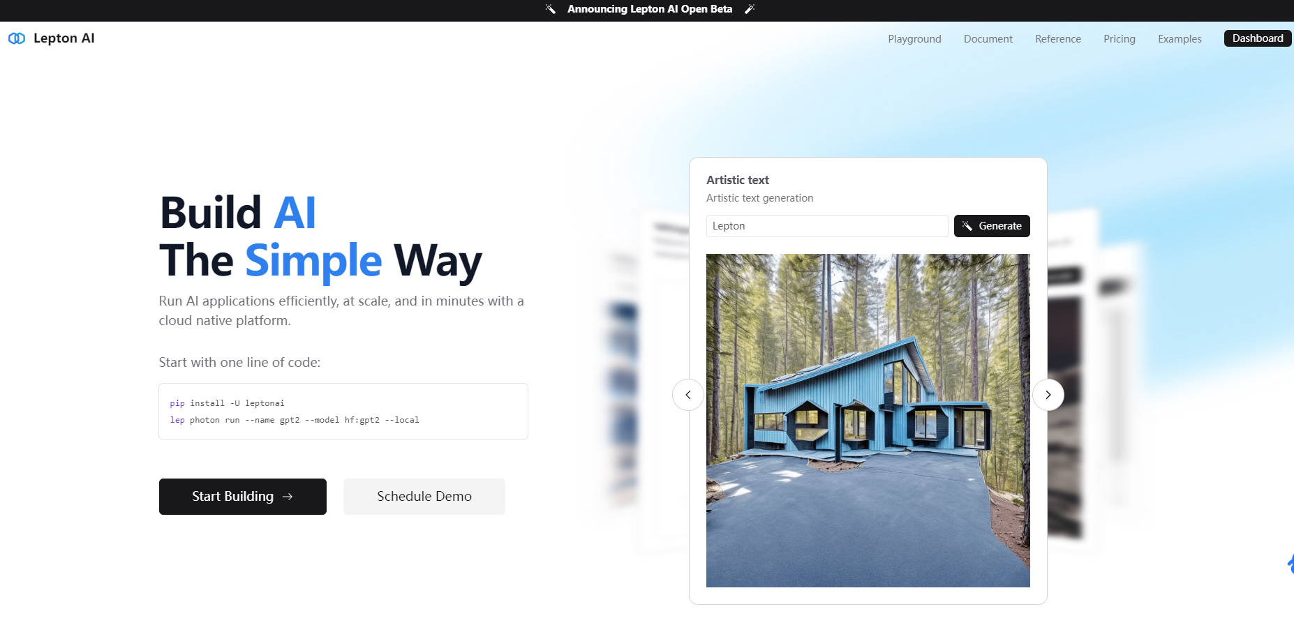 Lepton AI gallery image
