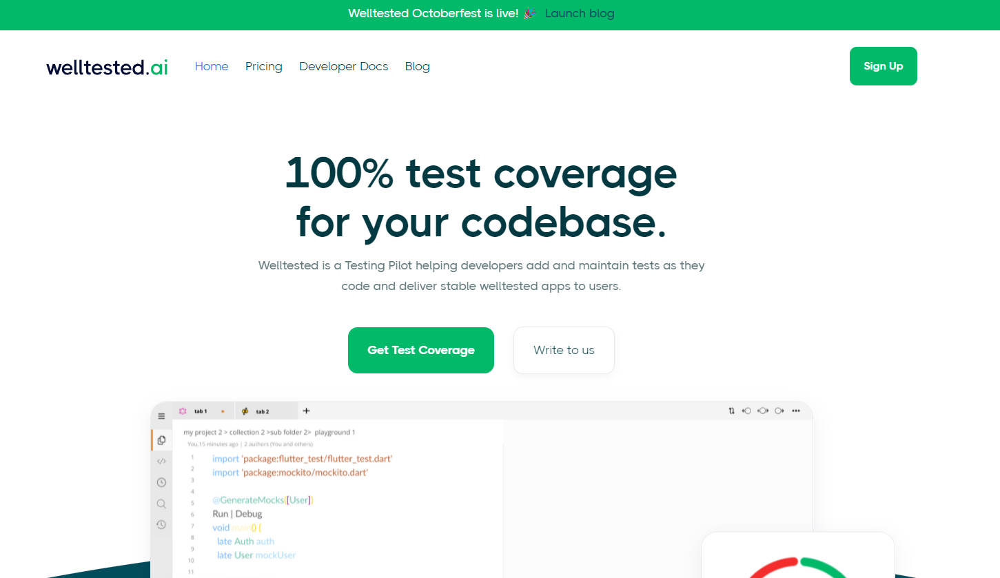 Welltested.ai gallery image