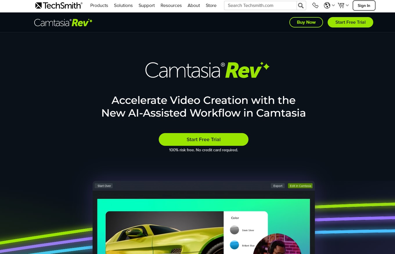 Camtasia Rev gallery image