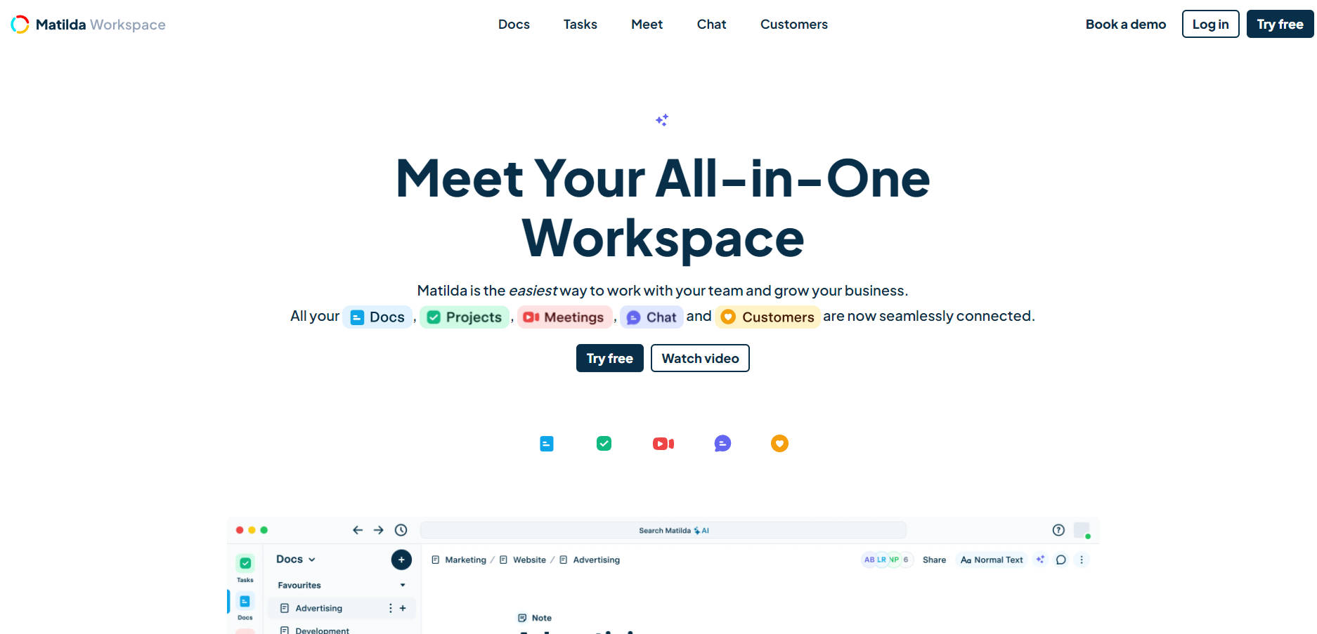 Matilda Workspace gallery image
