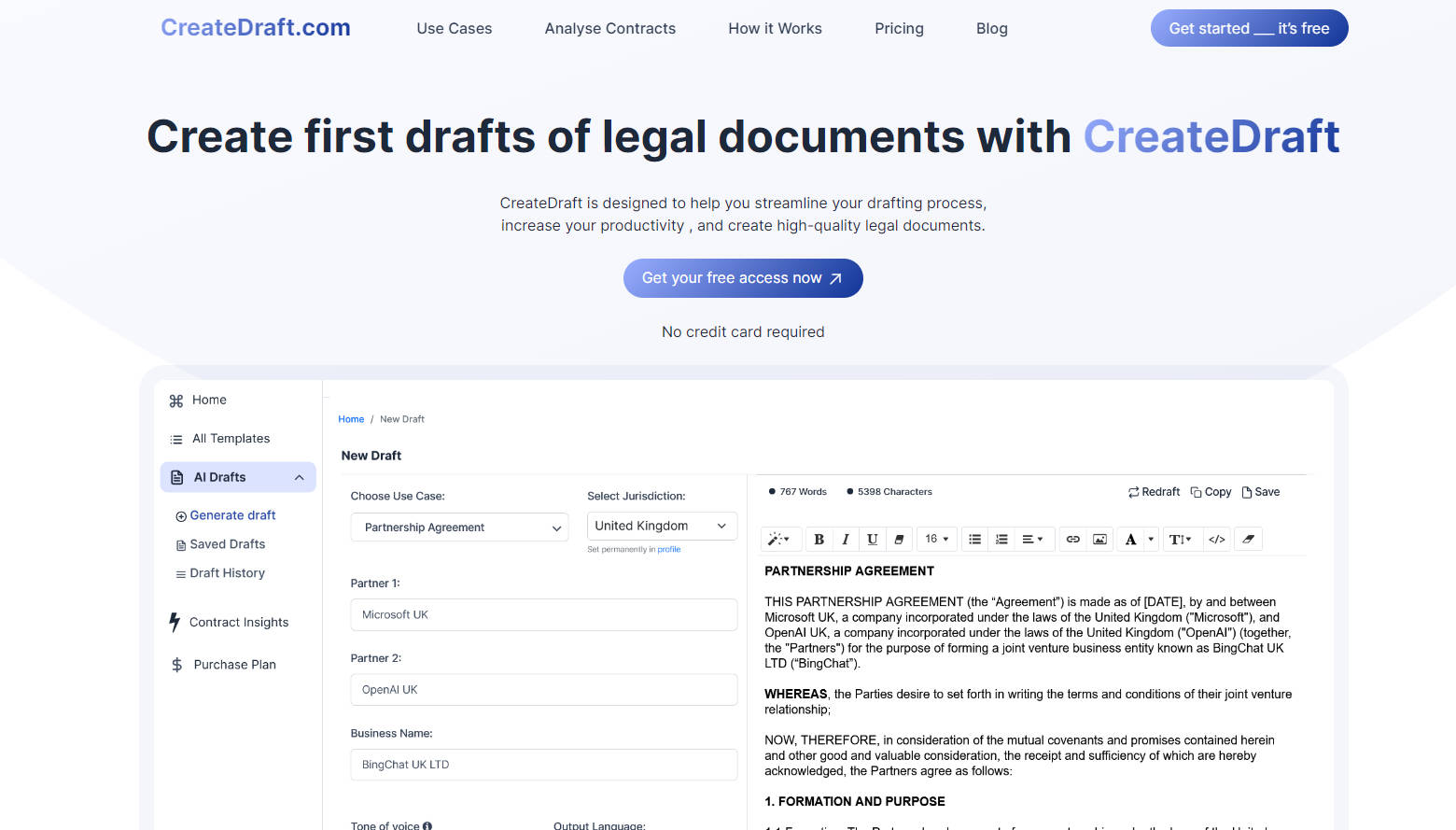 CreateDraft gallery image