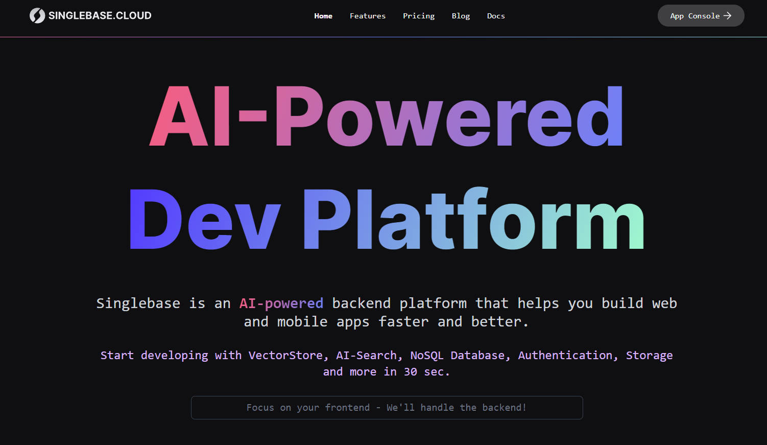 Singlebase.cloud gallery image