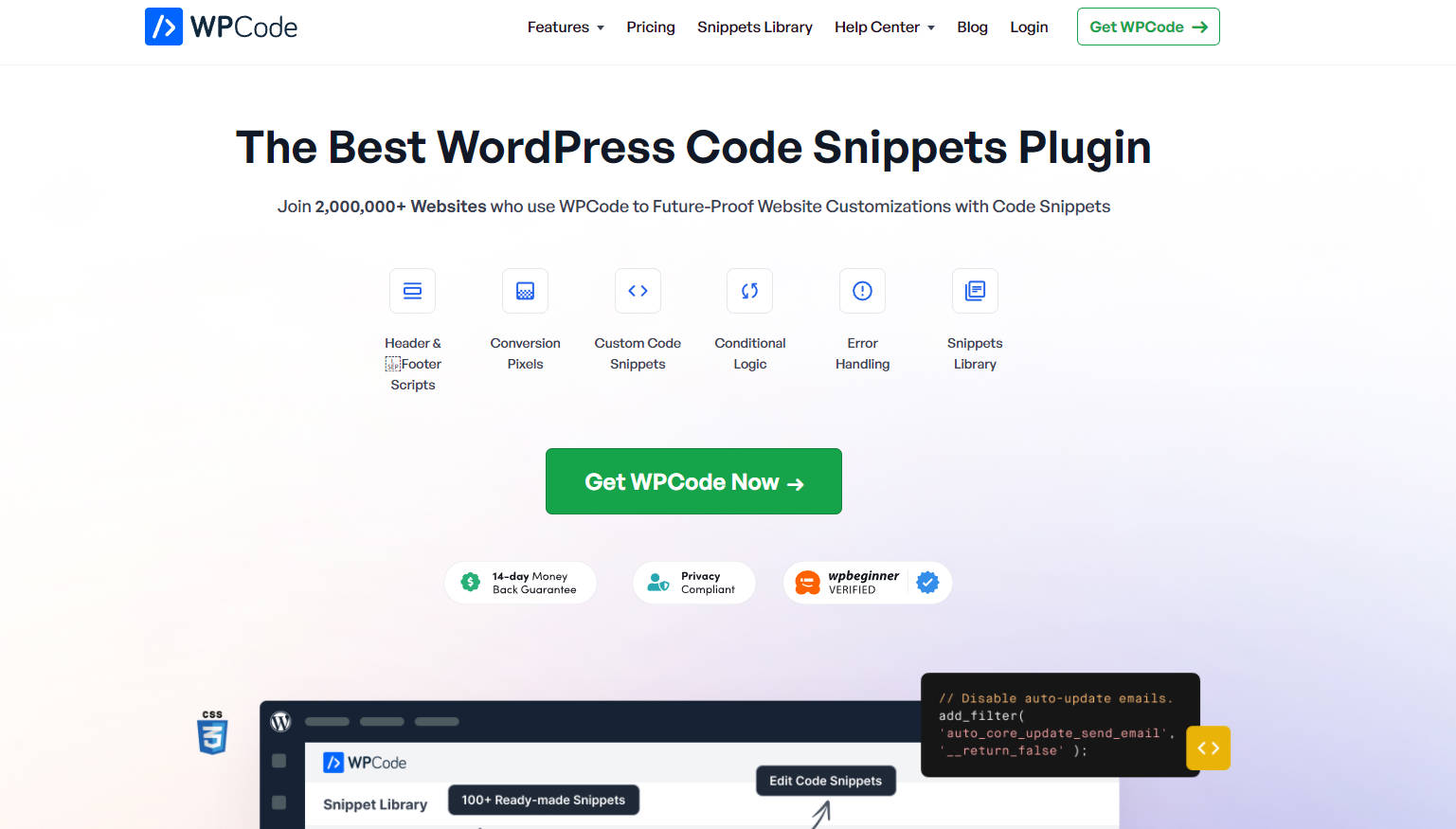 WPCode gallery image