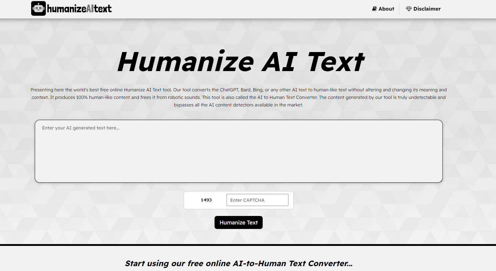 Humanize AI Text gallery image
