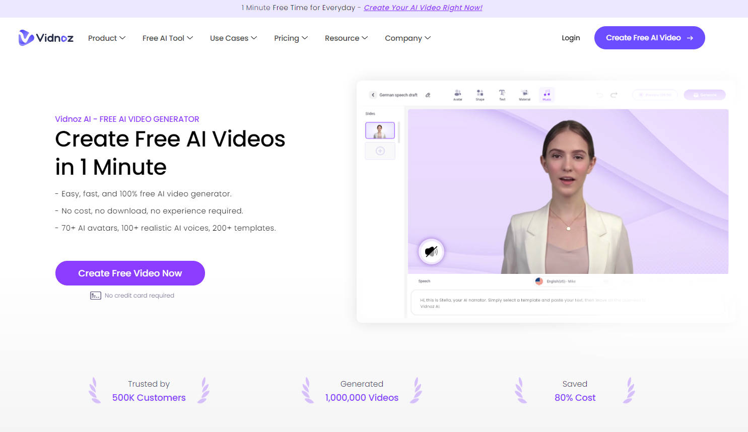 Vidnoz AI gallery image