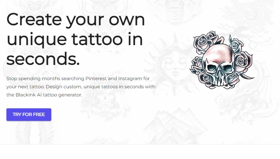 Best 10 AI Tattoo Generators for Crafting Distinctive Designs Instantly